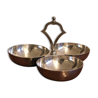 Silver-plated metal charm