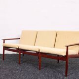 Arne Vodder, Canapé trois places vintage en teck, Glostrup années 1960, Danemark