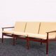 Arne Vodder, Canapé trois places vintage en teck, Glostrup années 1960, Danemark