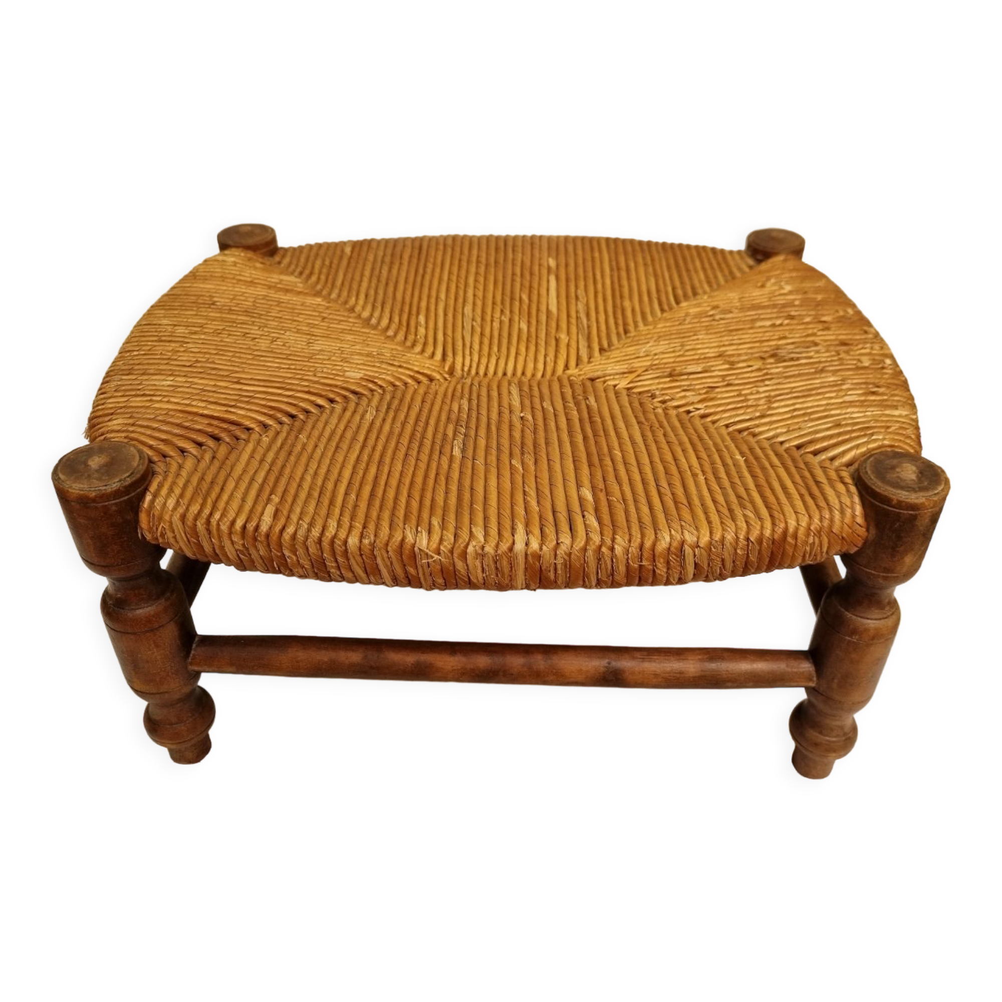 Brutalist footrest wood & mulching