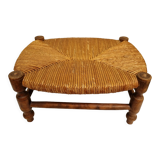 Brutalist footrest wood & mulching