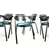 6 vintage design chairs from the 90s