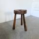 Three-legged shepherd stool oak