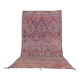 Pink Vintage Beni mguild Rug 185 x 348 cm - Berber Wool Rug - Moroccan Rug