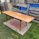 Vintage dining table designed by Charles Ramos from the 50s