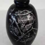 Blown glass vase by Raymond Branlé, Biot, France