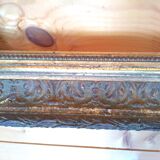 Old gold wood frame