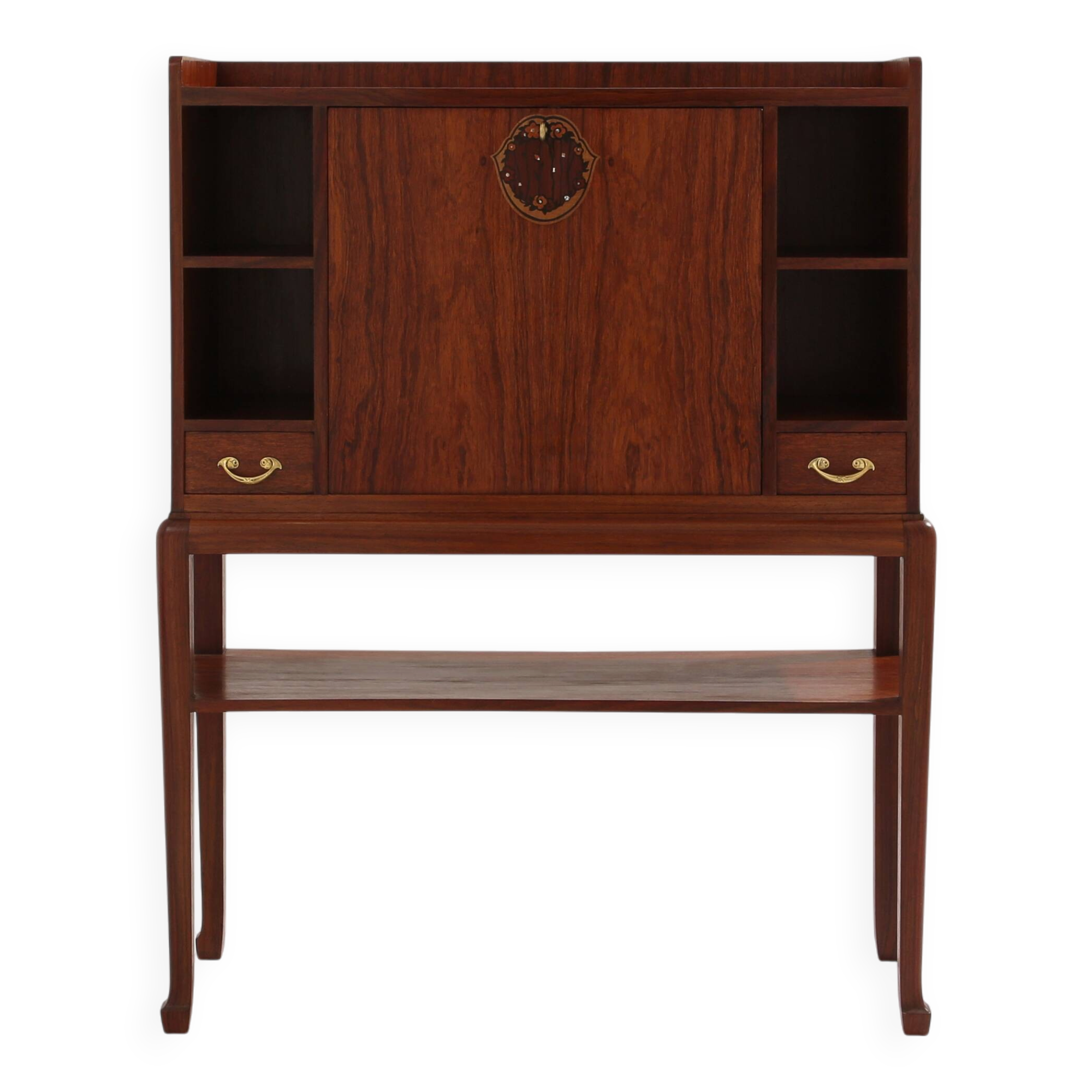 Louis Majorelle secretary cabinet in rosewood circa 1910