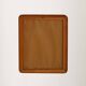 Scandinavian mirror with teak frame