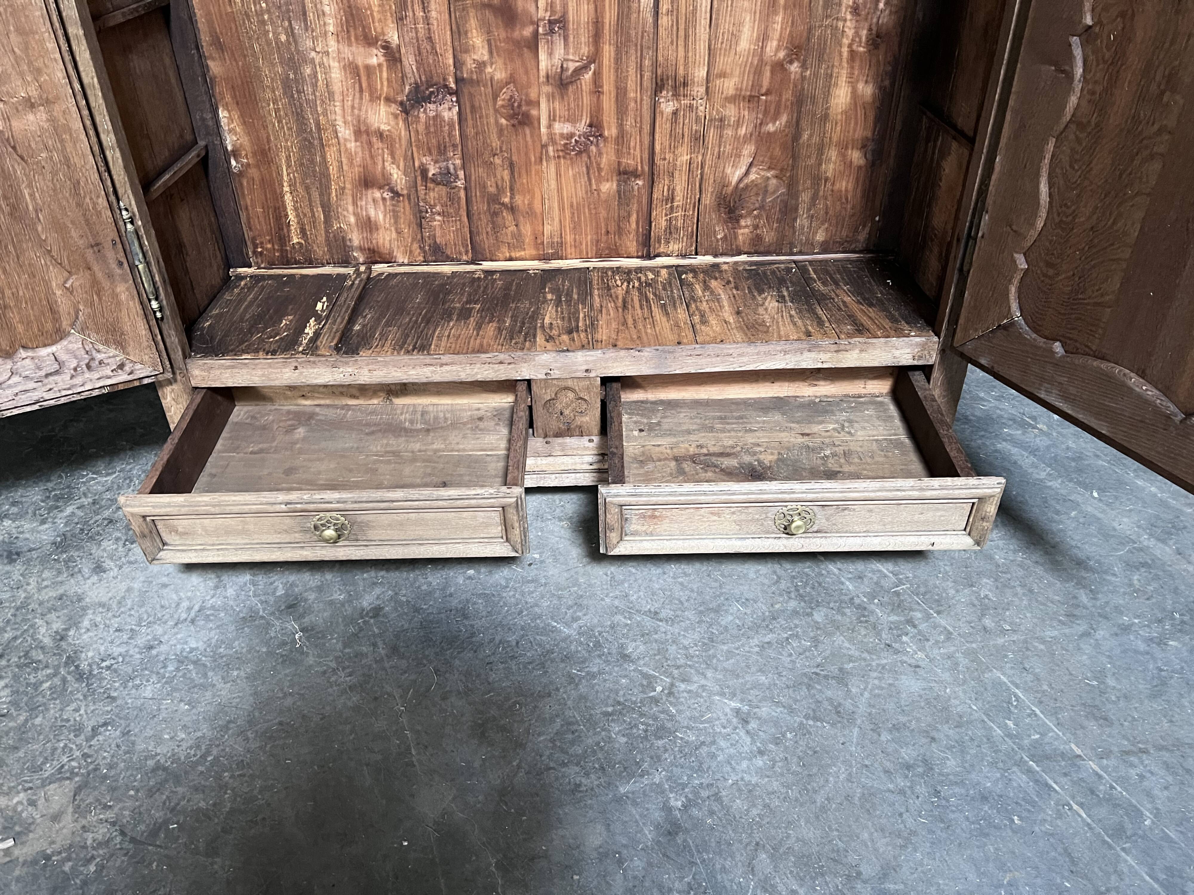 Oak cabinet