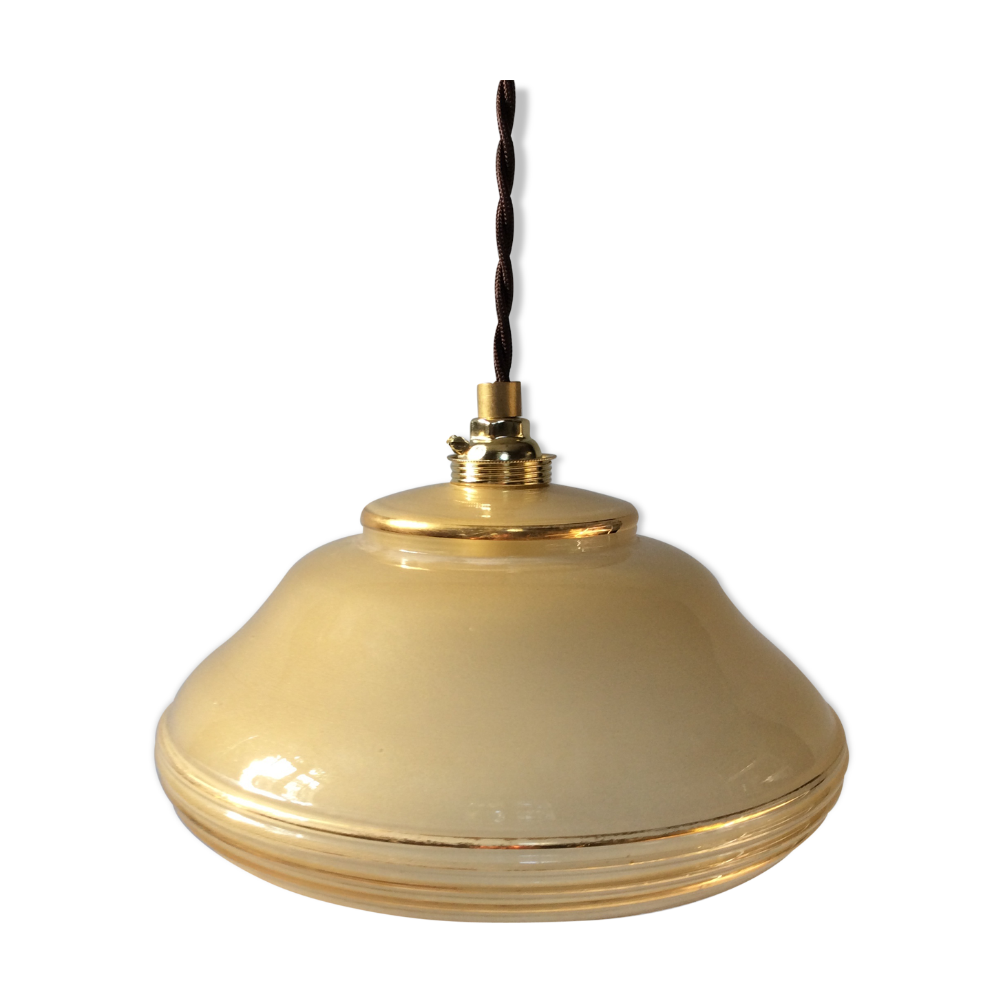 Vintage opaline hanging