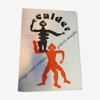 Affiche Alexander Calder galerie Maeght