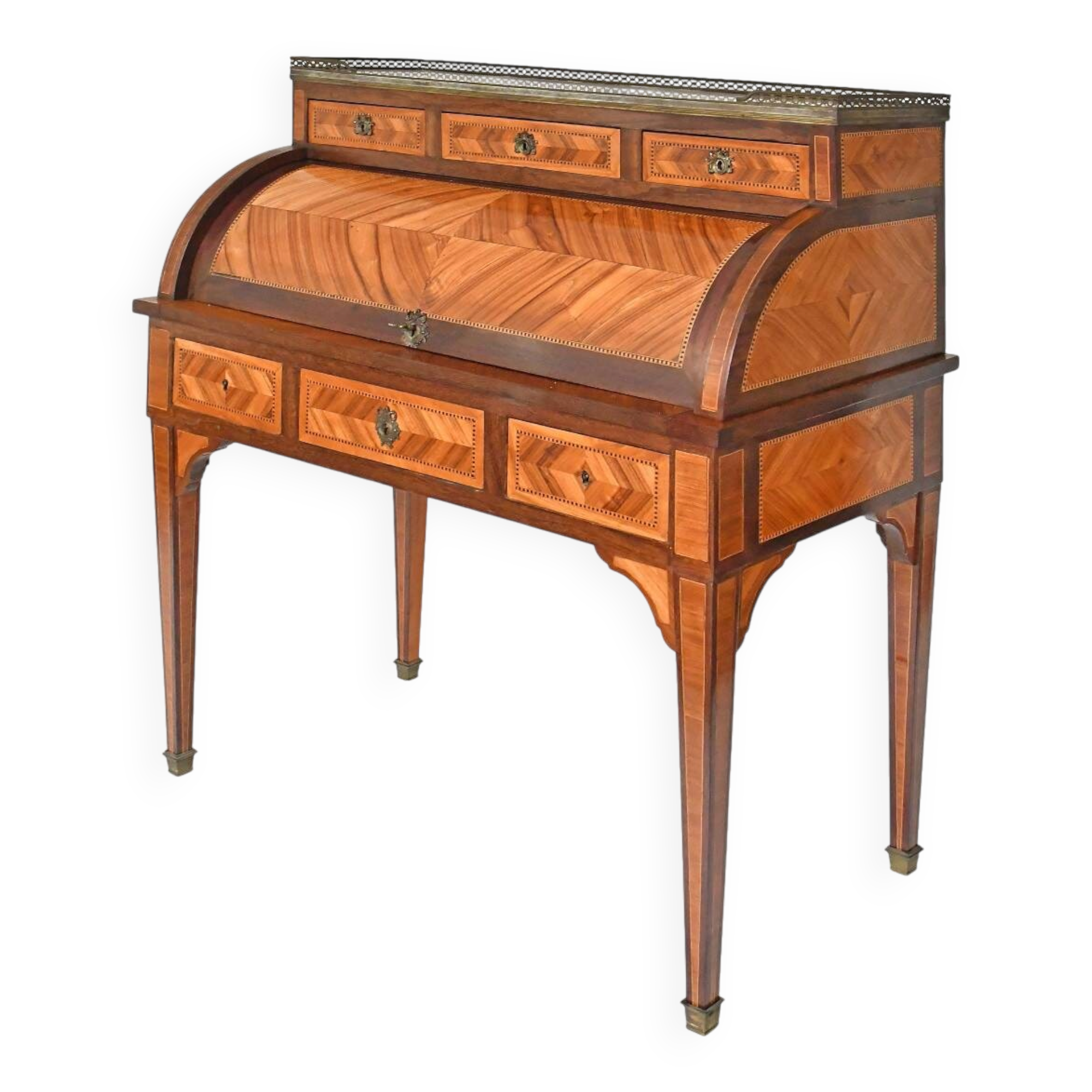 Cylinder desk in Louis XVI style