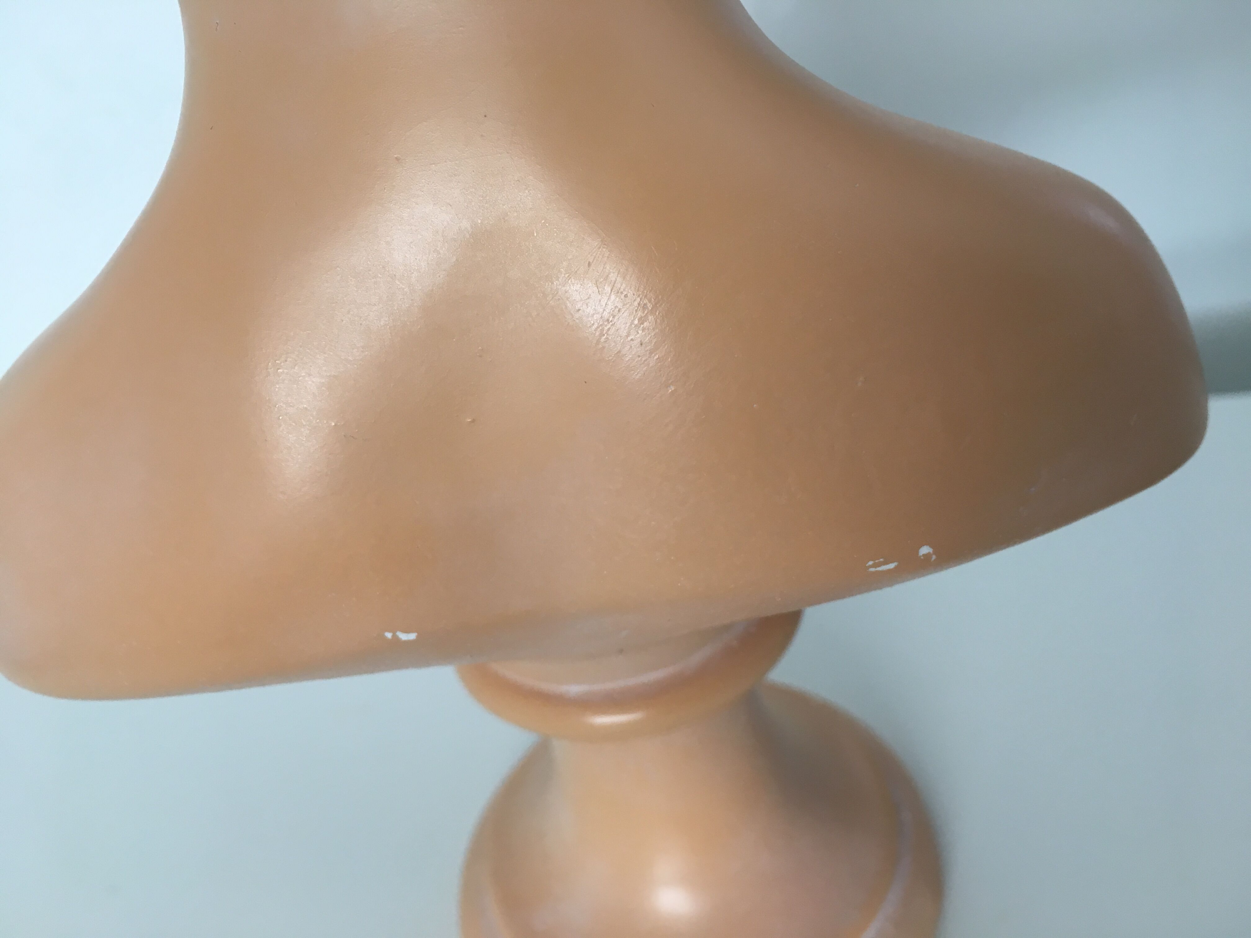 Bust plaster Louise Brongniart after Houdon