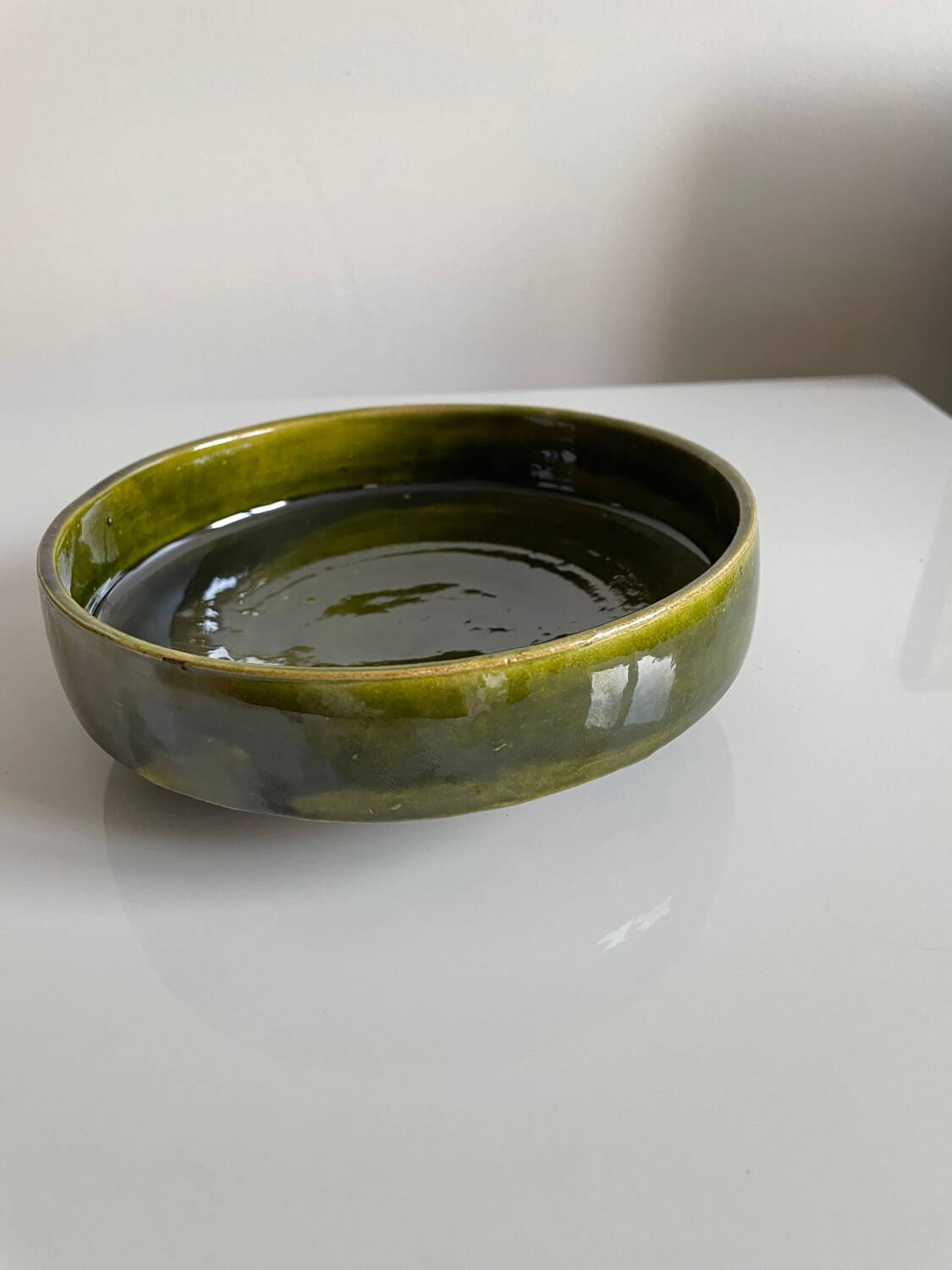 Assiette creuse artisanale, Maroc