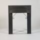 Hand-forged spiral decorative fire surround.
