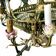 Louis XVI style chandelier in bronze and crystal pendants XIX Century