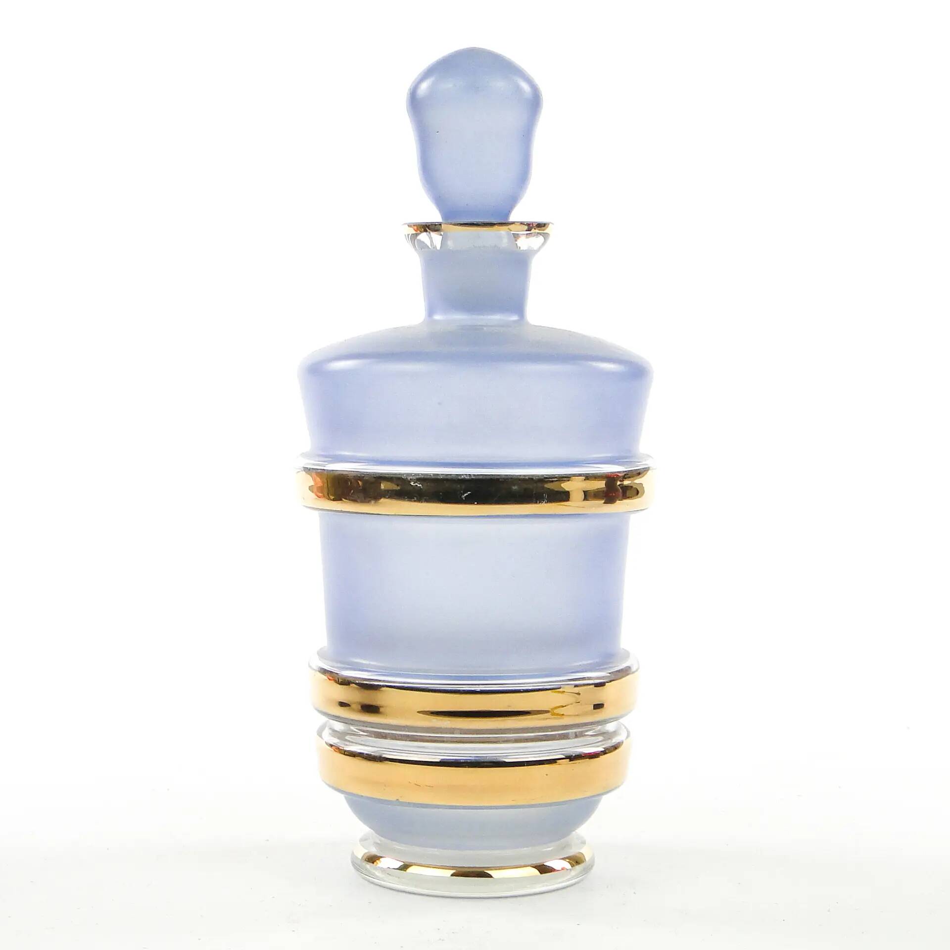 Carafe moderne du milieu du siècle, en verre, Kamenický Šenov, Tchécoslovaquie, années 1950.