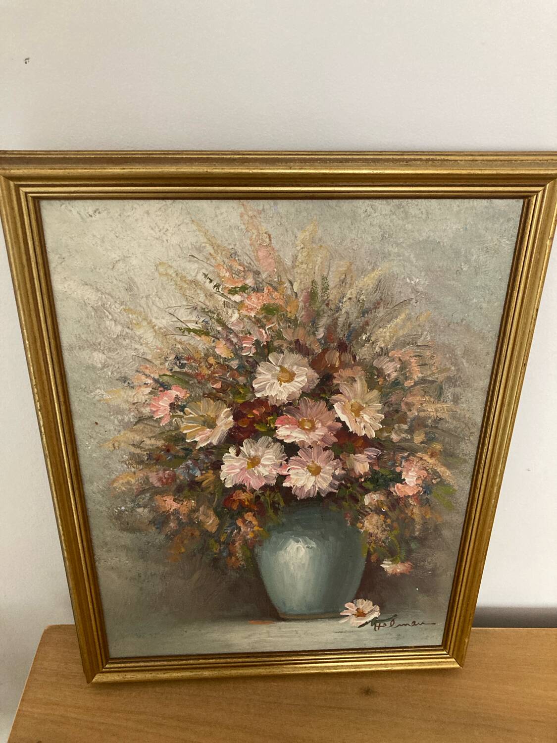 Flower bouquet painting