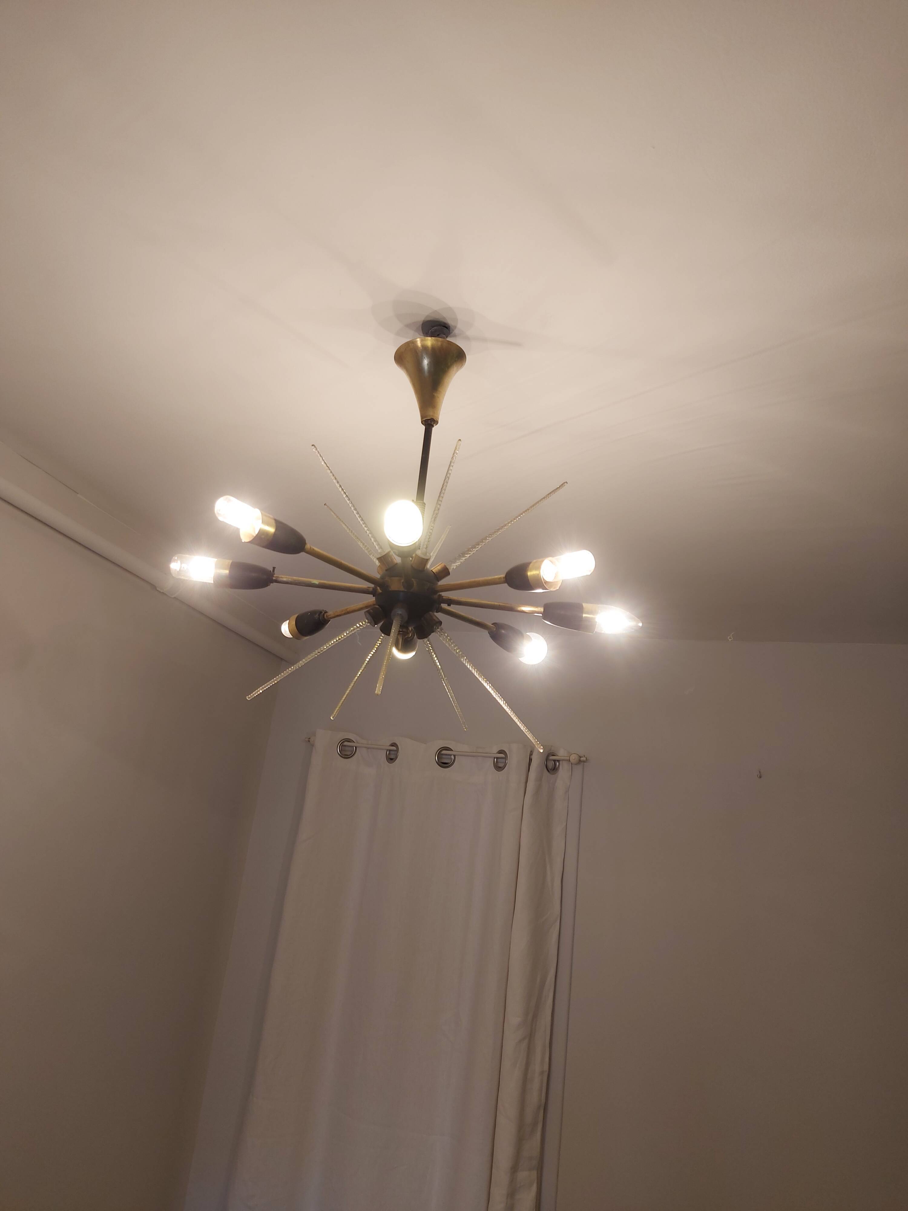 Sputnik chandelier