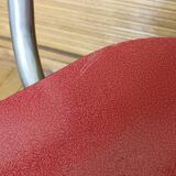 Vintage Formica chair 1950/60 red