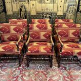 Suite of 6 Louis XIII armchairs