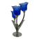 Silver-plated pewter candlestick signed Jean Goardère, 1970