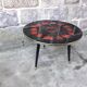 Vintage coffee table spindle legs