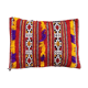 Coussin berbère kilim rouge bohème