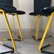 Chaises  terna par Seccose design 1985 Gaspare Cairoli