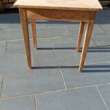 Desk or table in raw wood