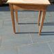 Desk or table in raw wood