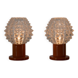Set of Two Table Lamps by Kamenicky Senov, 1970s