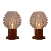 Set of Two Table Lamps by Kamenicky Senov, 1970s