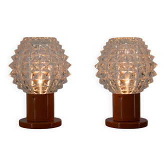 Set of Two Table Lamps by Kamenicky Senov, 1970s