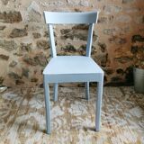 4 Chaises Bistrot Luterma bleu