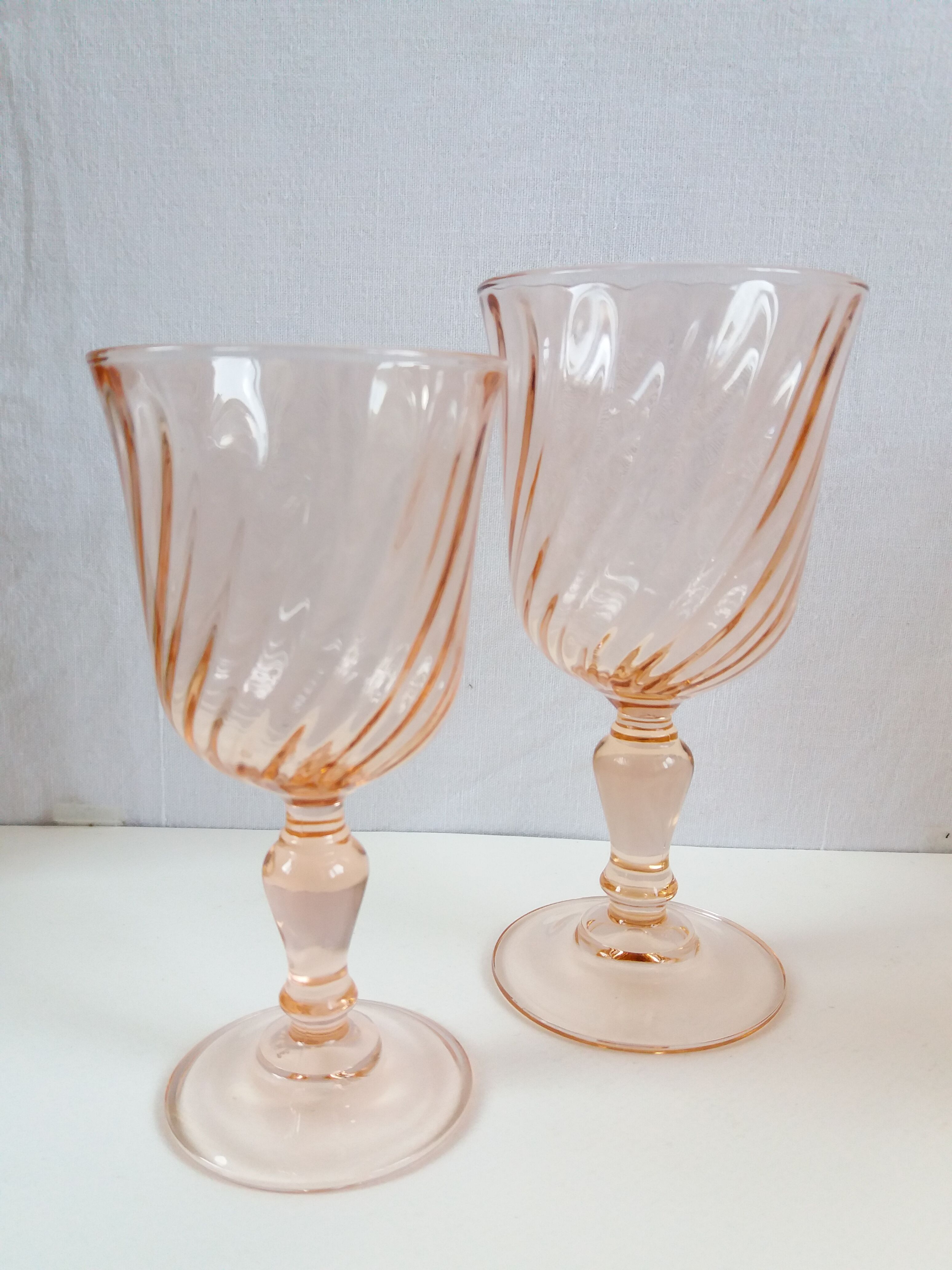 Set 6 verres à eau Rosaline