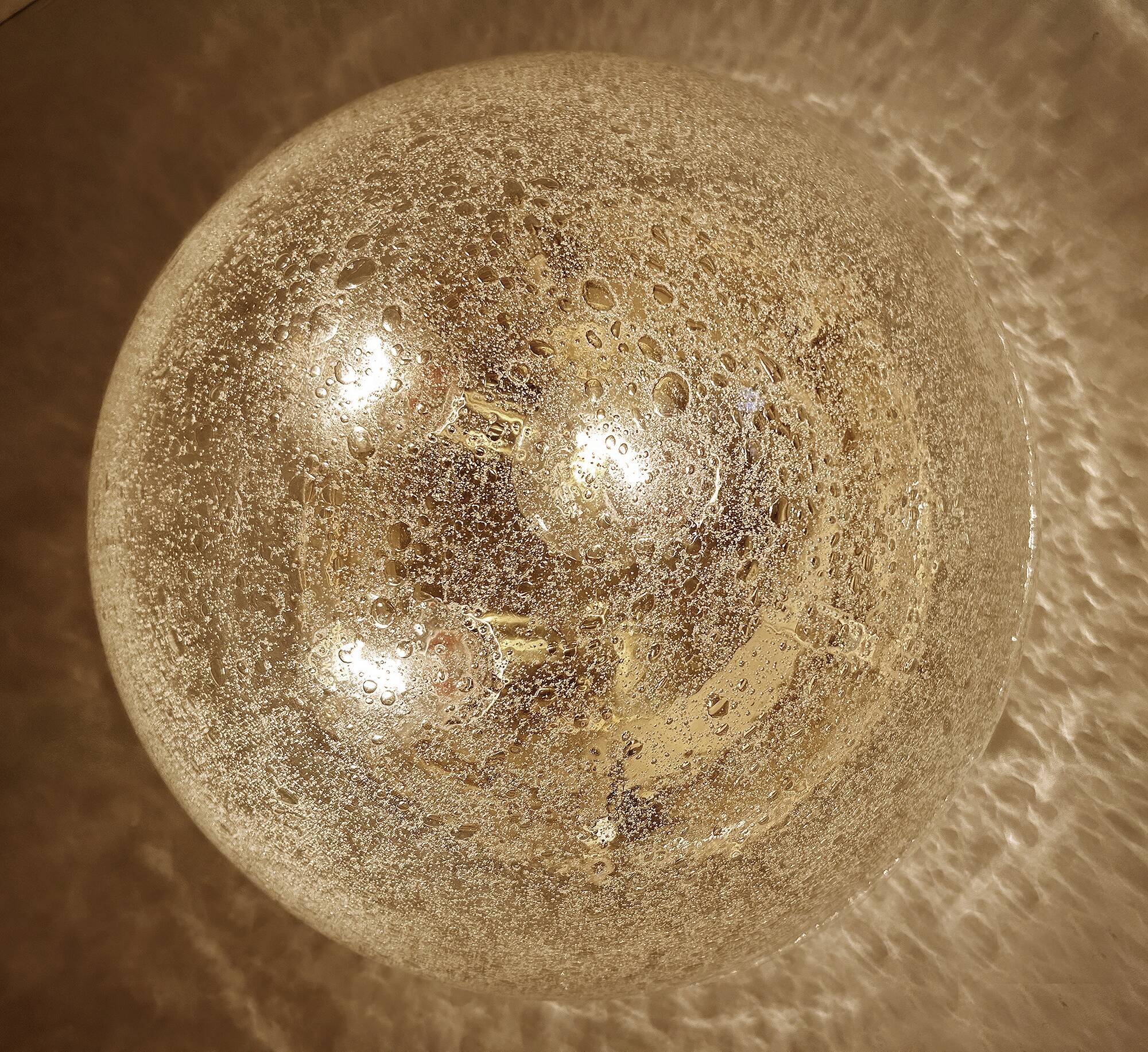 Vintage Limburg Space Age Murano Glass Light