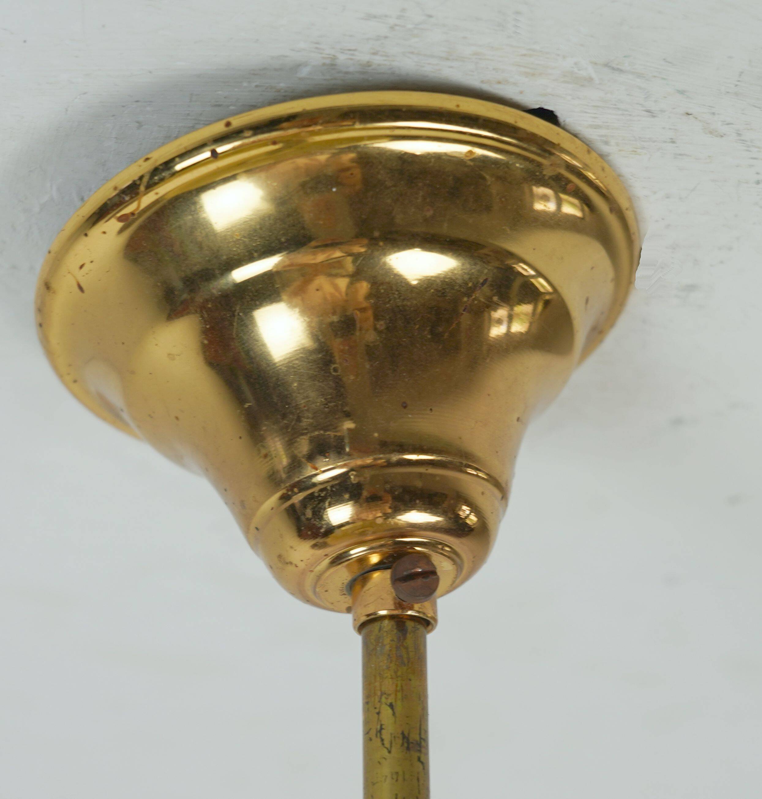very beautiful mid century modern cocoon PENDANT LIGHT 1970s