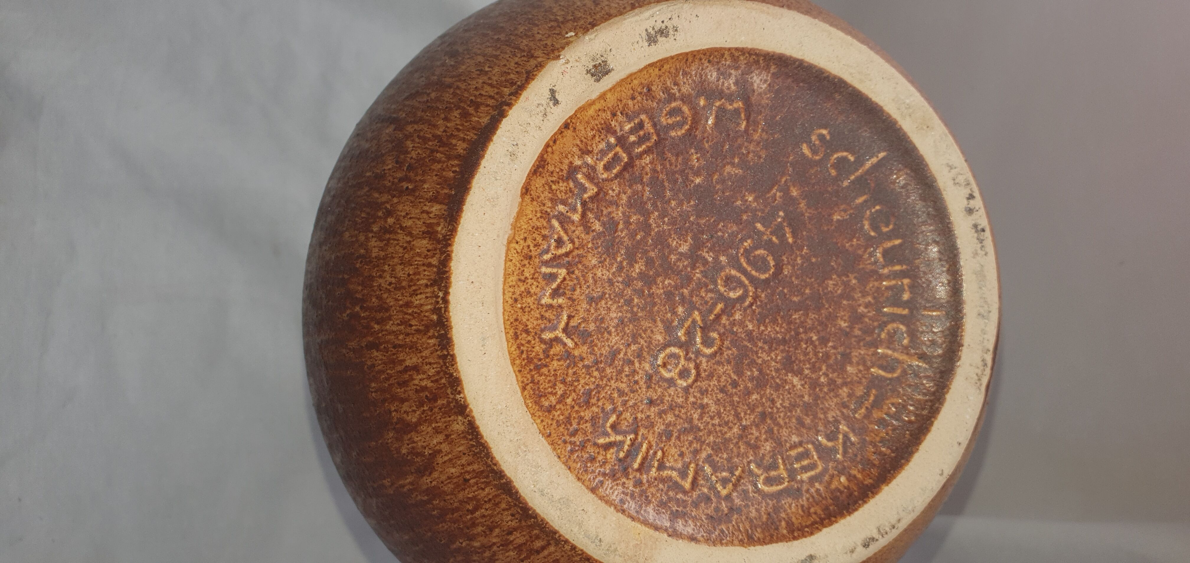 German pottery vase 1970