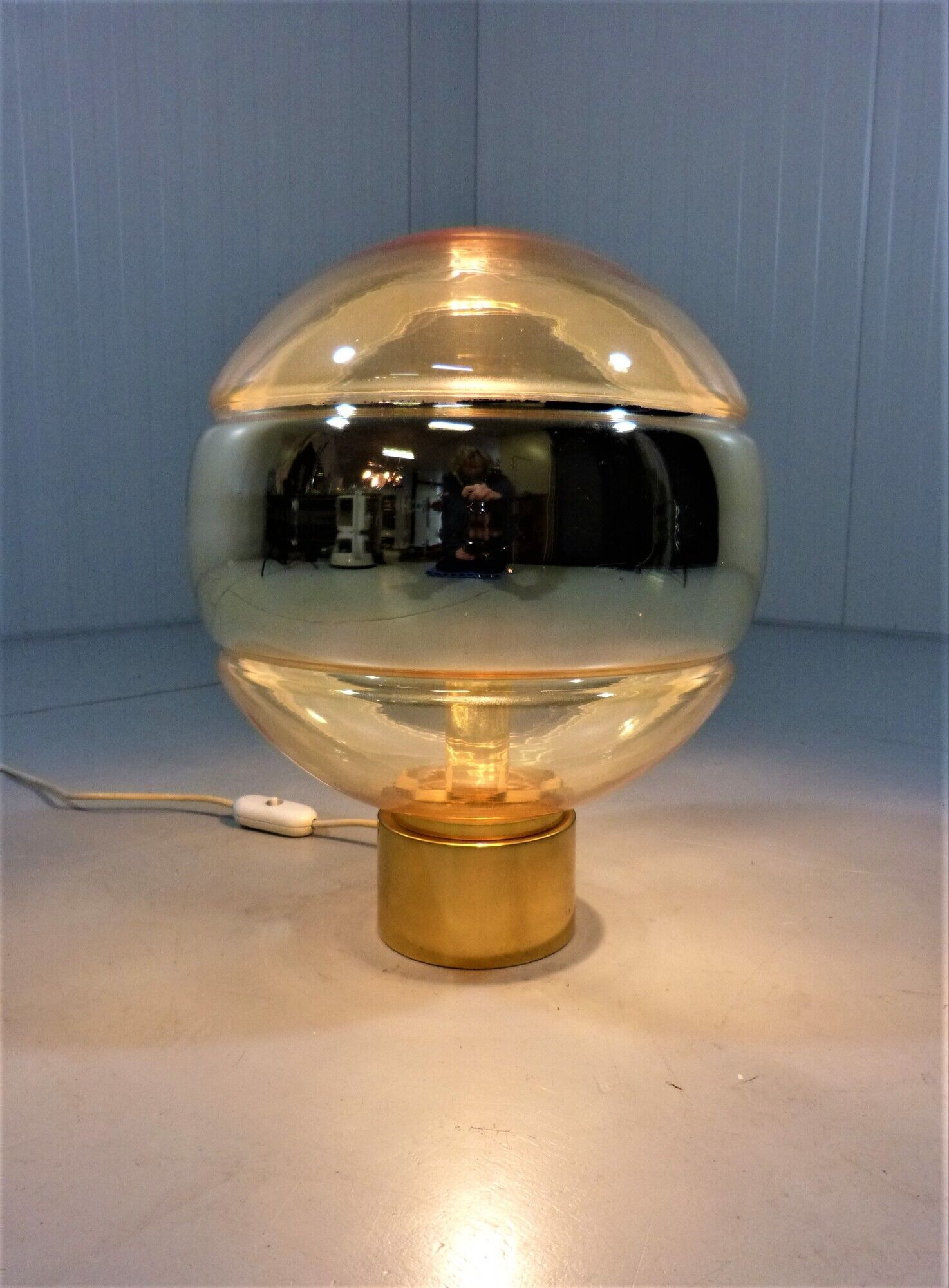 Peill & Putzler glass table lamp 1960’s