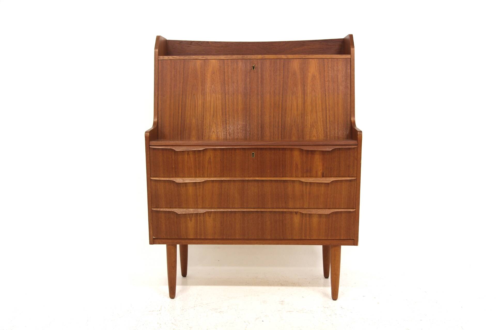 Scandinavian teak secretary, Denmark, 1960