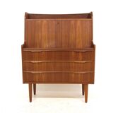 Scandinavian teak secretary, Denmark, 1960