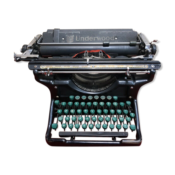 Machine à écrire ancienne underwood 12 Typewritter vintage collection Selency Machine à écrire ancienne underwood 12 Typewritter vintage collection Selency