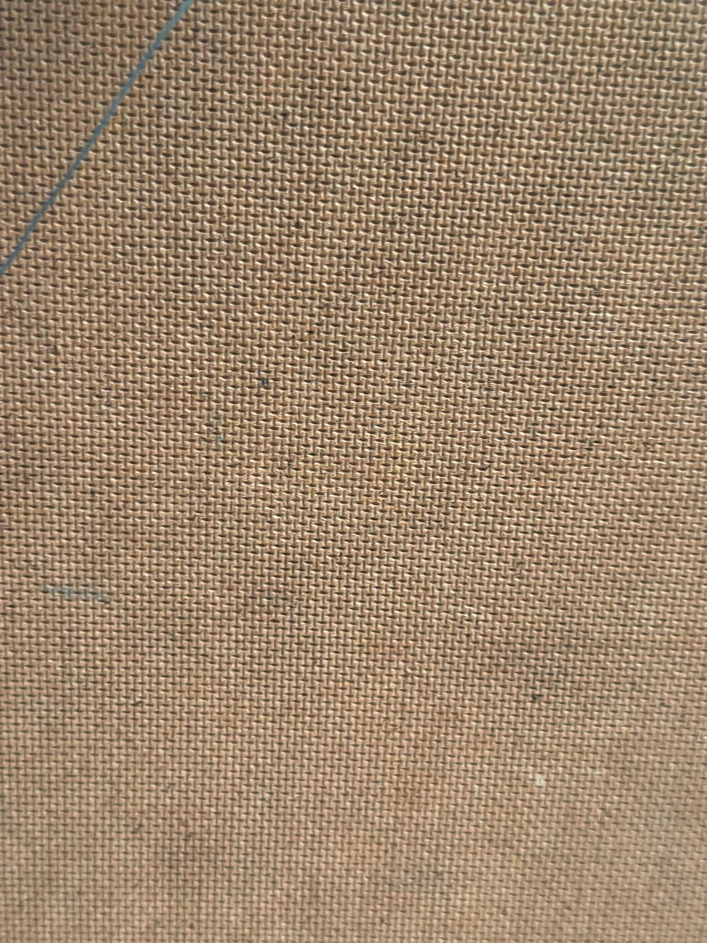 Huile sur toile originale suédoise – “Composition” attribuée à Olof Arén