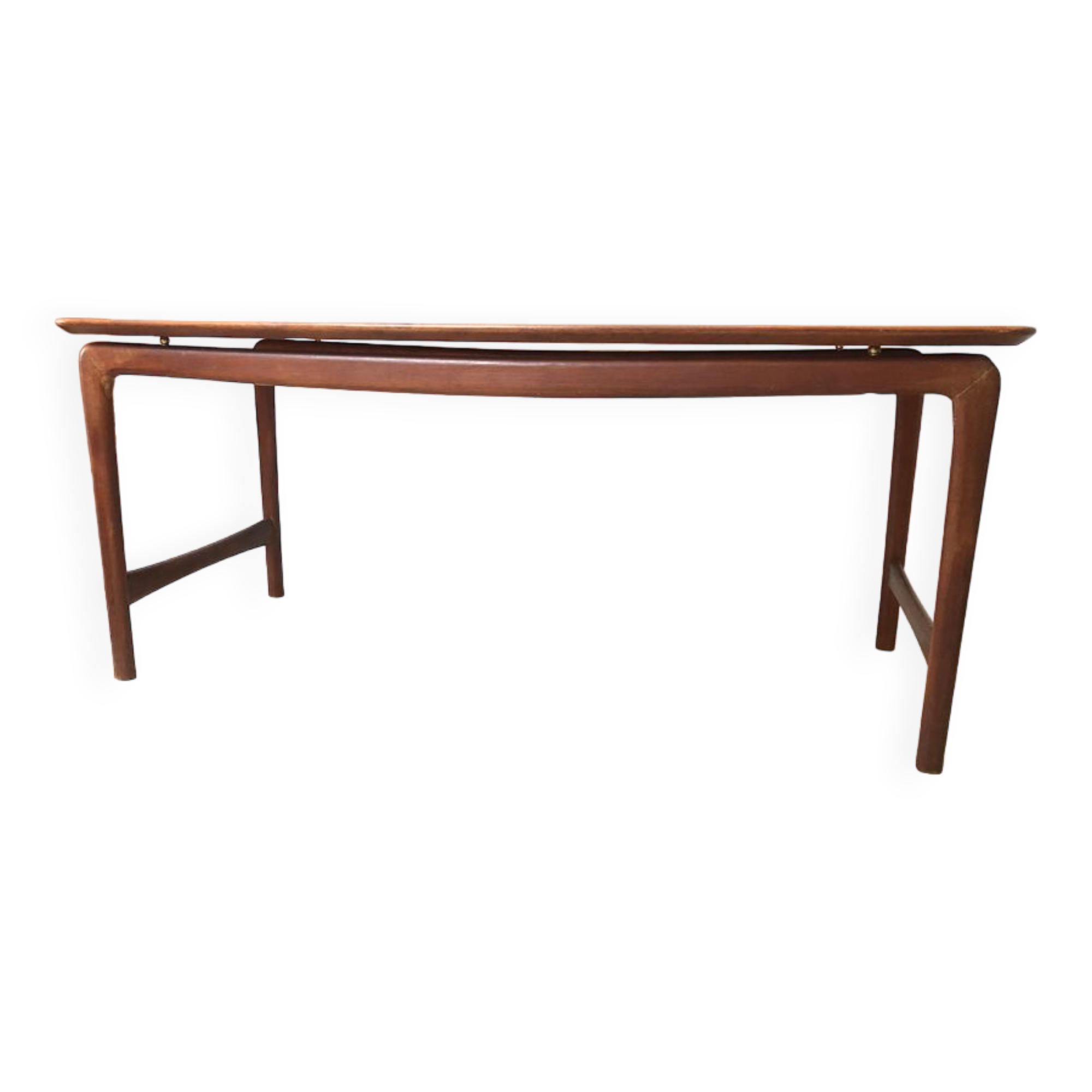 Scandinavian teak coffee table, 1950