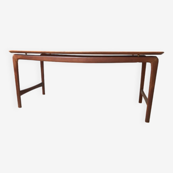 Scandinavian teak coffee table, 1950