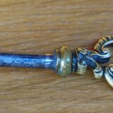 curved buffet in marquetry – Louis XV / Louis XVI Transition style