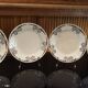 4 earthenware dinner plates OKAN model from Longchamp TERRE DE FER