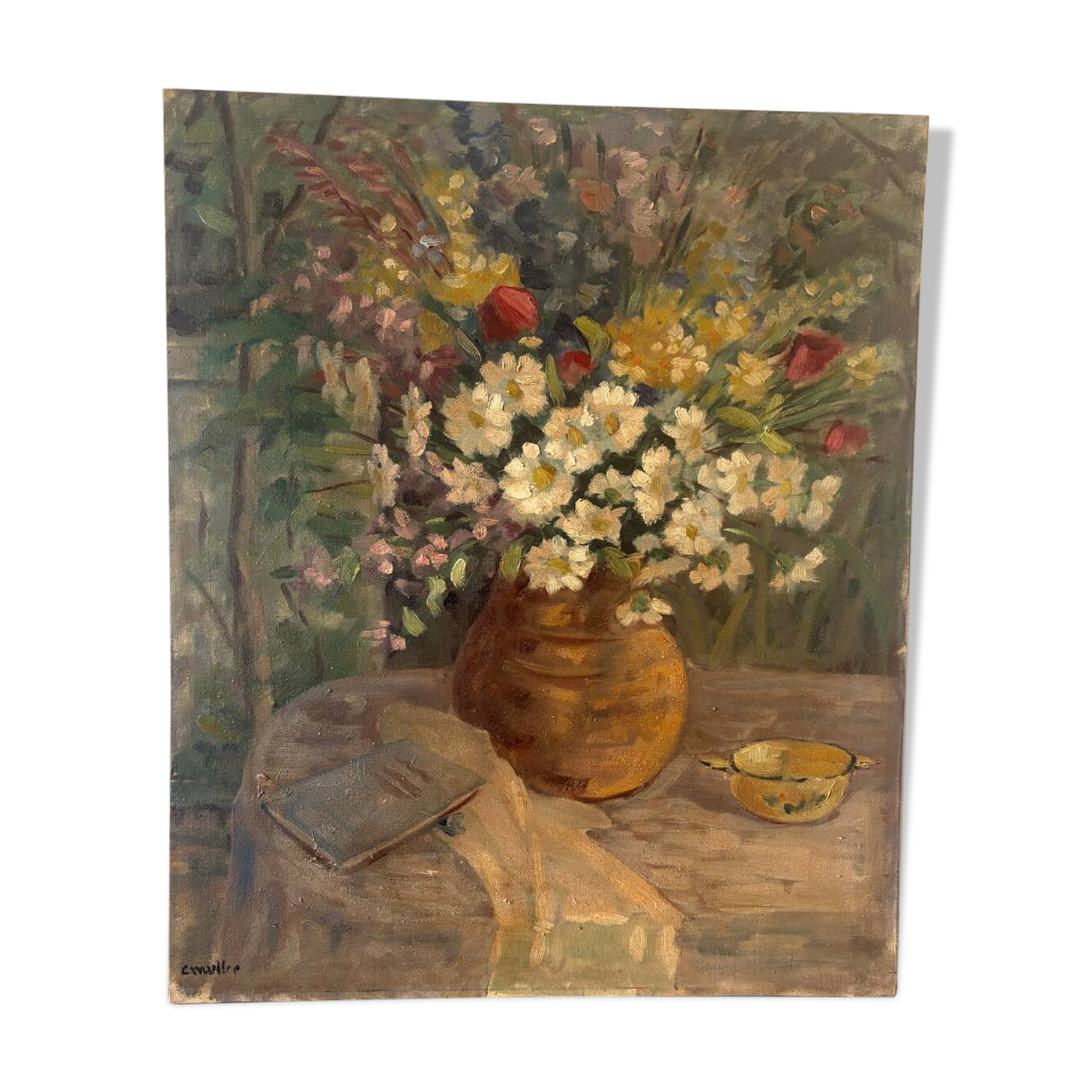 Bouquet of signed flowers